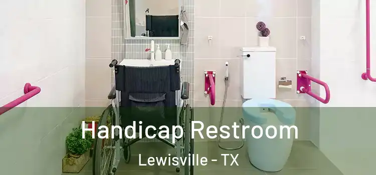 Handicap Restroom Lewisville - TX
