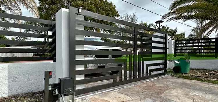 Automatic Driveway Gate Installation Lewisville