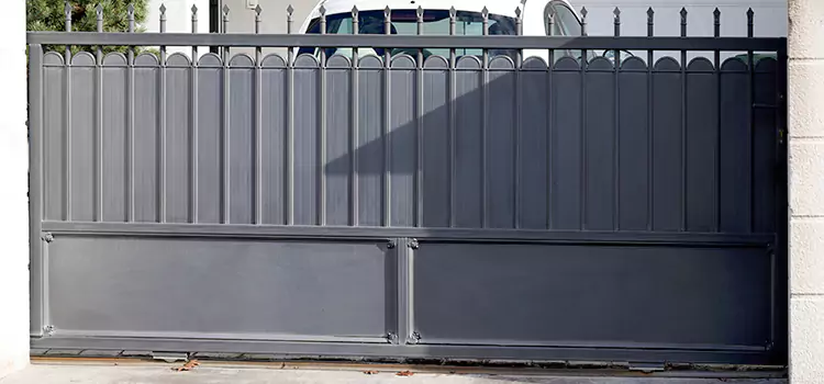 Metal Driveway Gate Installation Lewisville