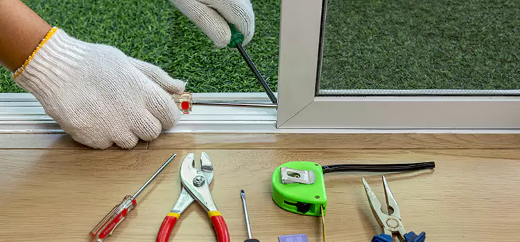 Sliding Door Track Replacement in Lewisville, TX