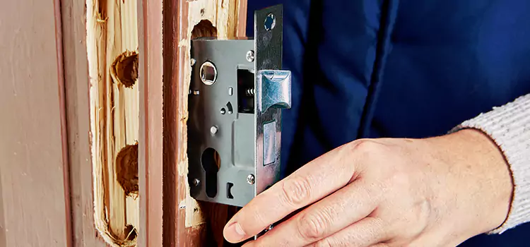 Garage Door Lock Replacement Lewisville